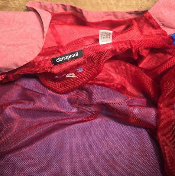 Adidas Silas skateboarding Windbreaker Size:M Color:Blue/Light Red - Picture 5 of 12